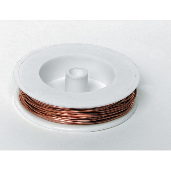 United Scientific Soft Bare Copper Wire, 24Gauge, 1Pound WBC024 1LB Zoro